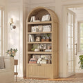 81" Tall Arched Cabinets, Bookcase by UPOSOJAWishesYouaNiceDay