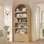 81" Tall Arched Cabinets, Bookcase by UPOSOJAWishesYouaNiceDay