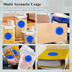 3 Inch Round Colored Dot Stickers, 4 Rolls in Dispenser Box - Image 7