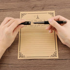 YICMY Fancy Fountain Pen Set – Fine & Medium Nibs, Includes 18 Ink Cartridges - Image 7