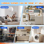 gaious 75.2" tall metal storage cabinet with 2, front angle view