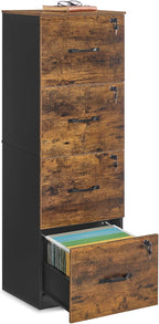 vasagle 4 drawer file cabinet with locks, for, main product view