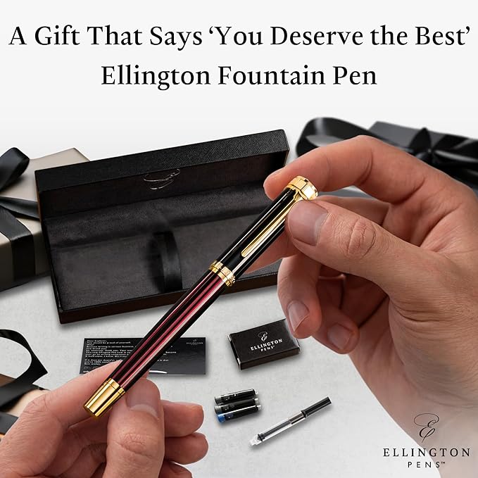 Ellington Pens Luxury Fountain Pen Set - Image 3