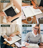 PAIBAS Graph Notebook for Women Men, 160 Pages Grid Paper, Graphing Notebooks - Image 8