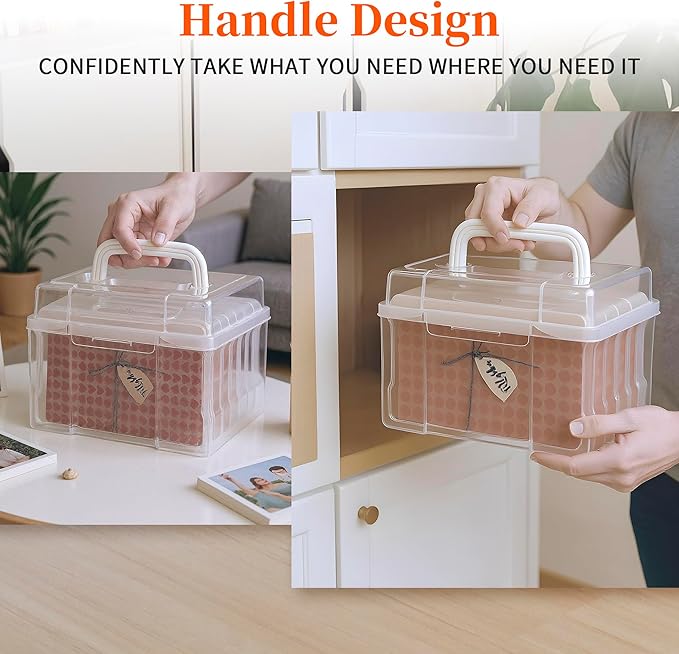 Joelver Maker 5" x 7" Photo Storage Box - Image 5