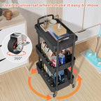 Calmootey 3-Tier Rolling Utility Cart - Image 8