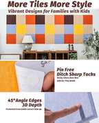 Felt Bulletin Board Wall Tiles, Cork Board Alternative - Image 3