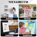 Elcoho 12 Pack White Foam Board, 24 x 36 Inch Acid-Free Foam Core Board - Image 5