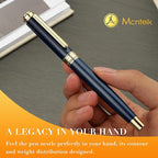MCNTEIK 317 Fountain Pen, Stunning Luxury Piano Lacquer, 18K Gilded Nib - Image 6