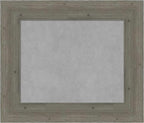 Amanti Art Grey Framed Magnetic Board 23x27 Small Vision Board by AmantiArt