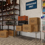 Regal Altair 21" Deep x 42" Wide x 14" Height Wire Shelving Kit | 1-Tier | NSF - Image 7