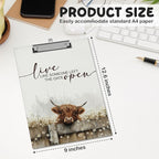 APIILVPQ Cow Clipboard，Daisy Clipboards - Image 2