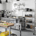 Regal Altair 14" Deep x 30" Wide x 54" Height Wire Shelving Kit | 4-Tier | NSF - Image 5