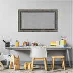 Amanti Art Black Framed Magnetic Board 16x28 Small Vision Board - Image 5