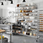 Regal Altair 14" Deep x 72" Wide x 96" Height Wire Shelving Kit | 10-Tier | NSF - Image 7