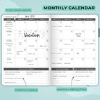 Clever Fox Planner – Undated Weekly & Monthly Planner - Image 4