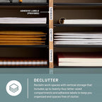 Safco Literature Organizer, 24 Compartments, Office and Classroom Mailbox - Image 3