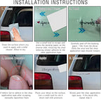 8PCS Car Stickers, I Love You Drive Safe Mirror Sticker, Cars Decals, Car - Image 5