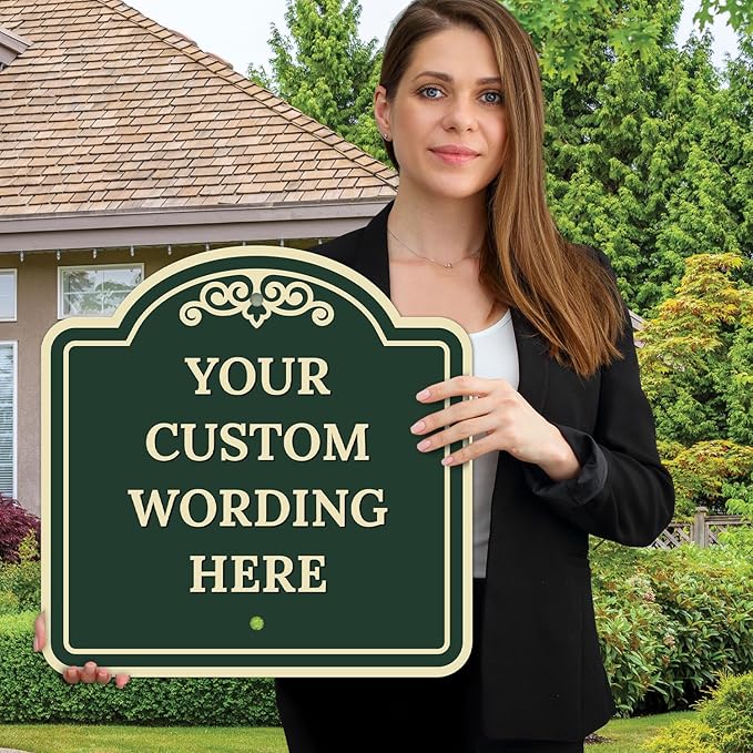 Custom Decorative Sign, Personalized Metal Sign - Image 6