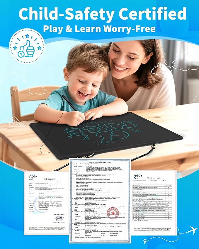 20 Inch LCD Writing Tablet for Kids, Extra-Large Drawing Tablet for Adults - Image 2