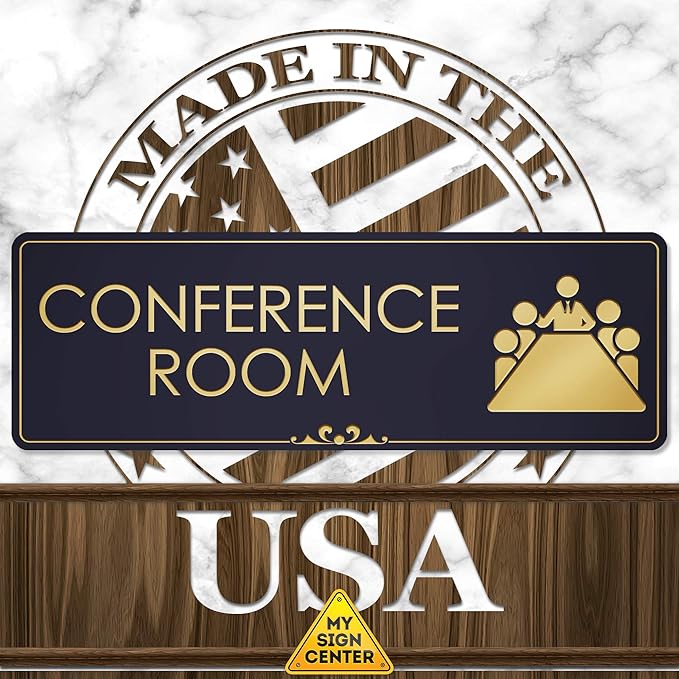 Conference Room Sign Office Meeting Sign, Fade Resistance, Indoor/Outdoor Use - Image 7