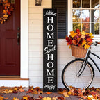 Farmhouse Wooden Welcome Sign Stand - Image 8