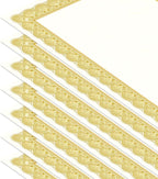 Elite Gold & White Parchment Certificate Papers - Image 4