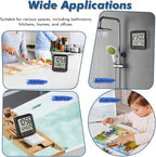 Wisoee Waterproof Shower Clock Timer, Bathroom Clock - Image 8