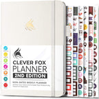 Clever Fox Planner 2nd Edition – Colorful Weekly & Monthly Goal Planner by CleverFox