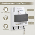 Lucundm Key and Mail Holder for Wall, Key Holder - Image 3