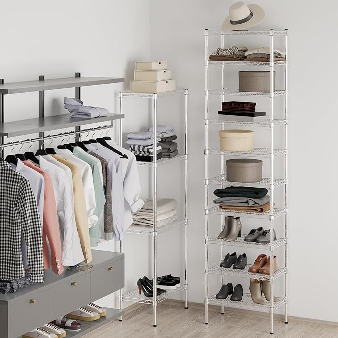 Regal Altair 14" Deep x 24" Wide x 96" Height Wire Shelving Kit | 10-Tier | NSF - Image 4