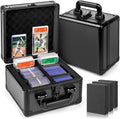 MewVeer Trading Card Storage Box, Graded Card Case, Top Loader Storage Cases by MewVeer