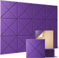 Sonicism 12 Pack X-Lined Acoustic Panels by Sonicism