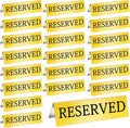 Aemygo 24 Pcs Metal Reserved Table Signs, Double Sided Tent Guest Reservation by Aemygo