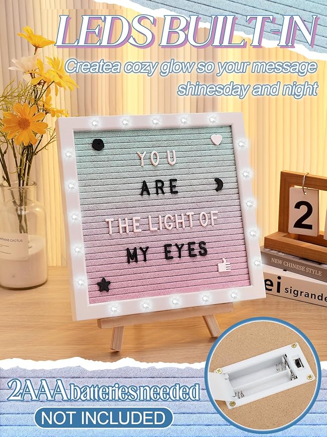 Changeable Felt Letter Board - Image 2