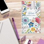 Current Embroidered Florals Address Book-94 Pages; Small 5" x 8-1/2" Size - Image 5