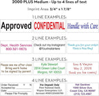 COLOP Medium Size Self Inking Custom Text Stamp - Image 2