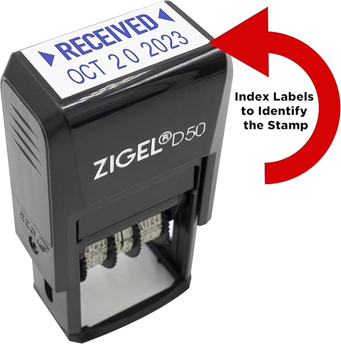 ZIGEL D50 Date Stamp with E-MAILED - Image 5