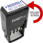 ZIGEL D50 Date Stamp with Scanned - Image 5
