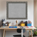 Amanti Art Black Framed Magnetic Board 24x28 Medium Vision Board - Image 6