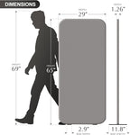 DECOLAB Standing Wall Room Dividers, Portable Partition - Image 6