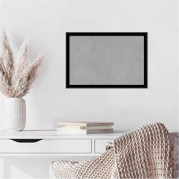 Amanti Art Black Framed Magnetic Board 13x19 Small Vision Board - Image 7