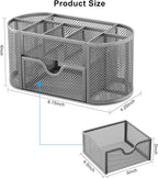 EasyPAG Mesh Pen Holder Desk Organizer - Image 8