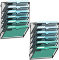 SUPEASY 6-Tier Wall File Organizer, Hanging Wall Files by SUPEASY