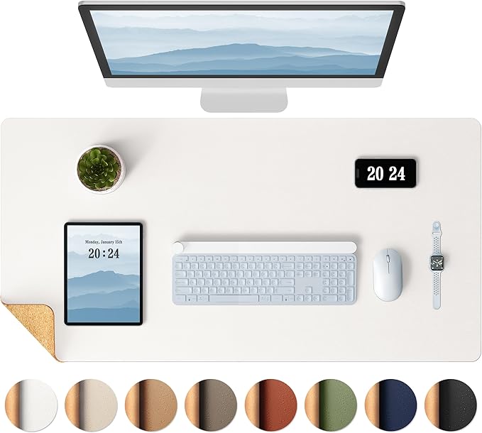 Aothia Dual-Sided Desk Pad by AothiaSimpleNaturalUnique