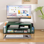 OPNICE Desk Organizers and Accessories, 2-Tier Computer Monitor Stand Riser - Image 7