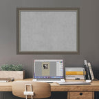 Amanti Art Silver Framed Magnetic Board 23x31 Medium Vision Board - Image 5