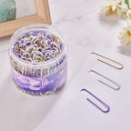 NEEWAY 200pcs Large Purple Paper Clips, 2 Inch Jumbo Paper Clip, Ceative - Image 5
