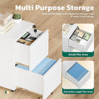 Greenvelly 2 Drawer Mobile File Cabinet - Image 5