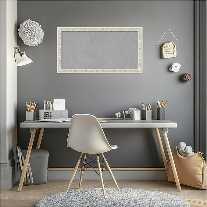 Amanti Art Silver Framed Magnetic Board 14x26 Small Vision Board - Image 7